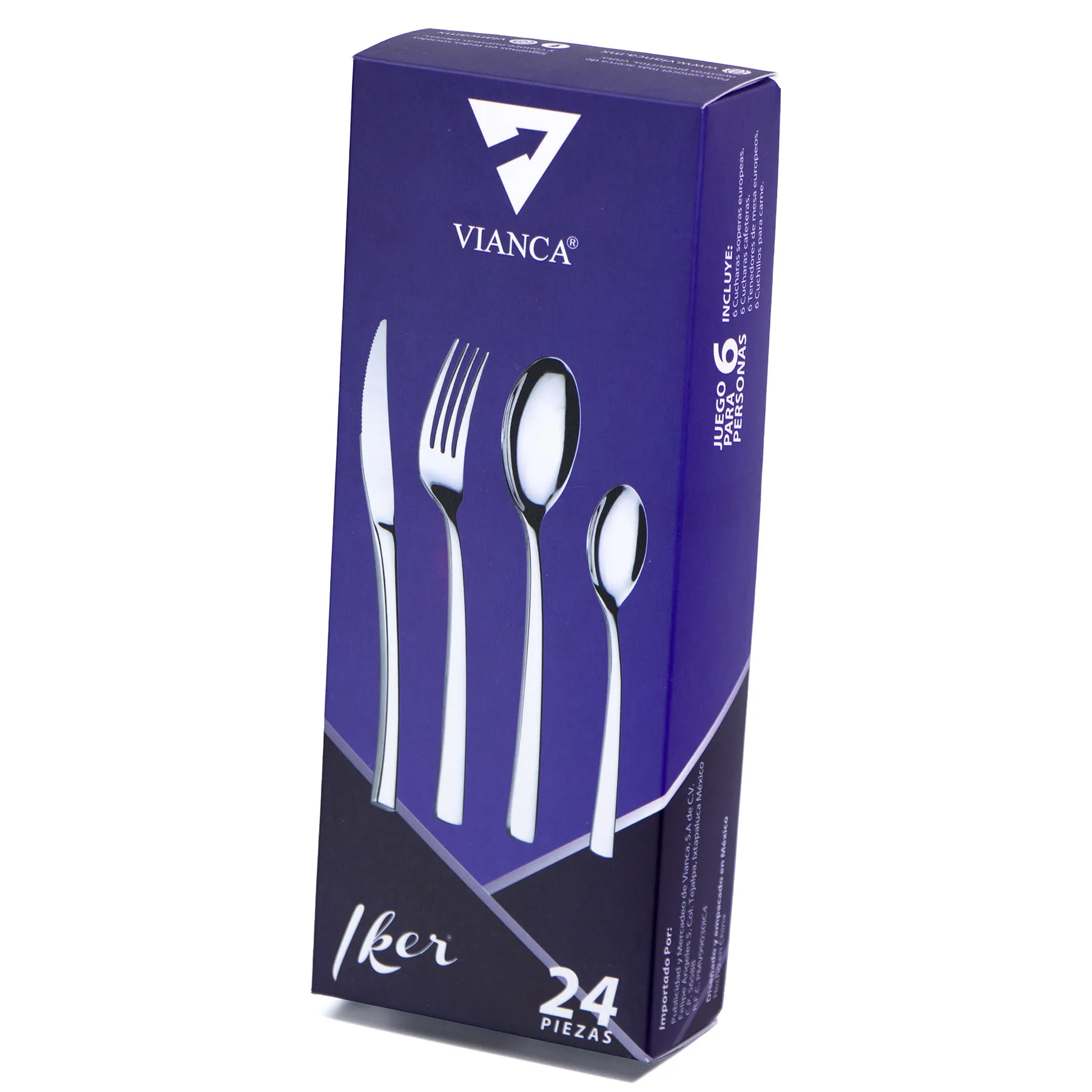 Juego 24 cubiertos Iker eco