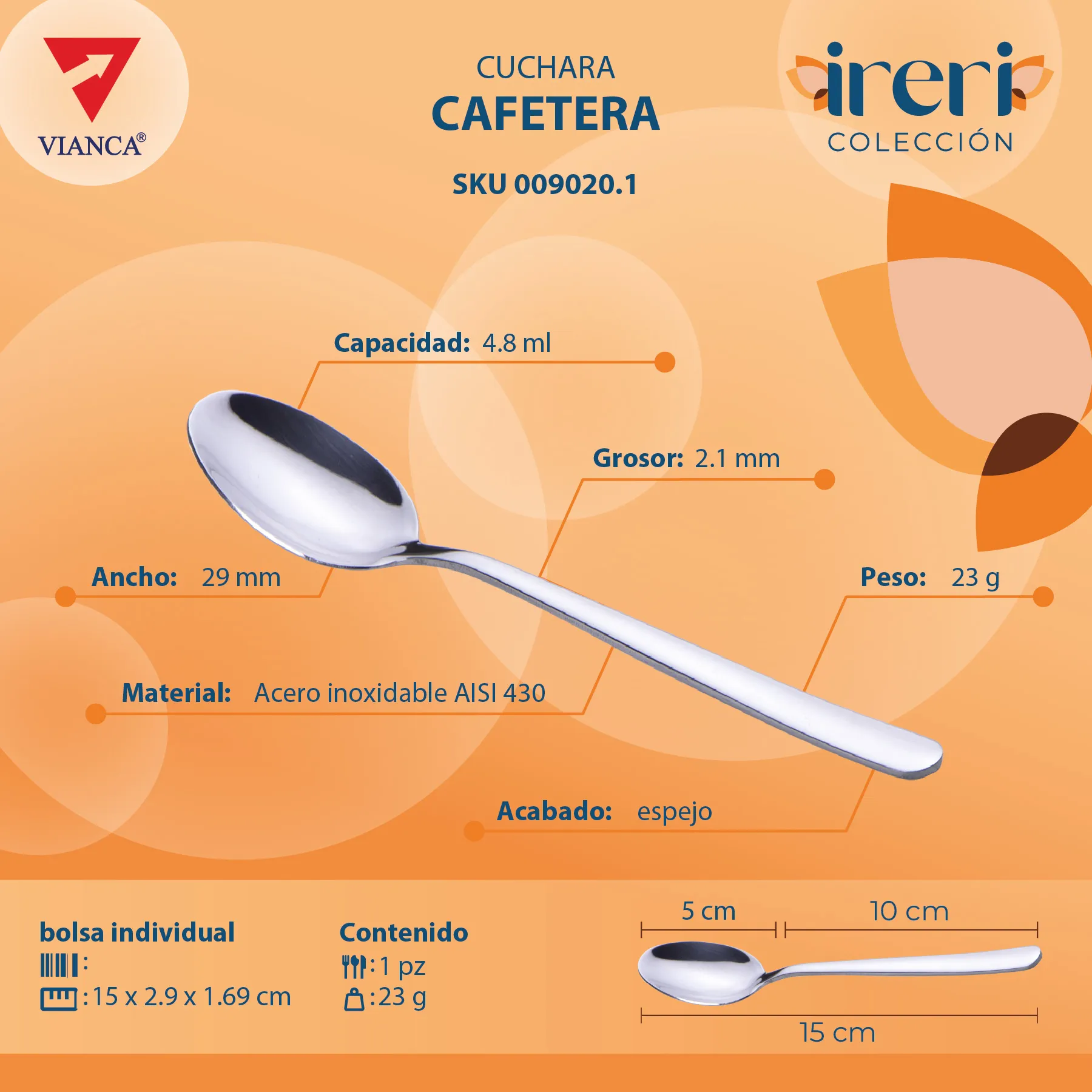 Cuchara cafetera Ireri