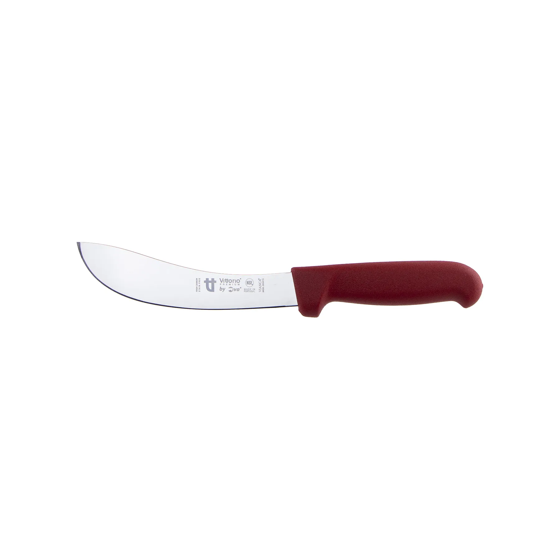 Cuchillo desollador h/c 6.25’’ rojo