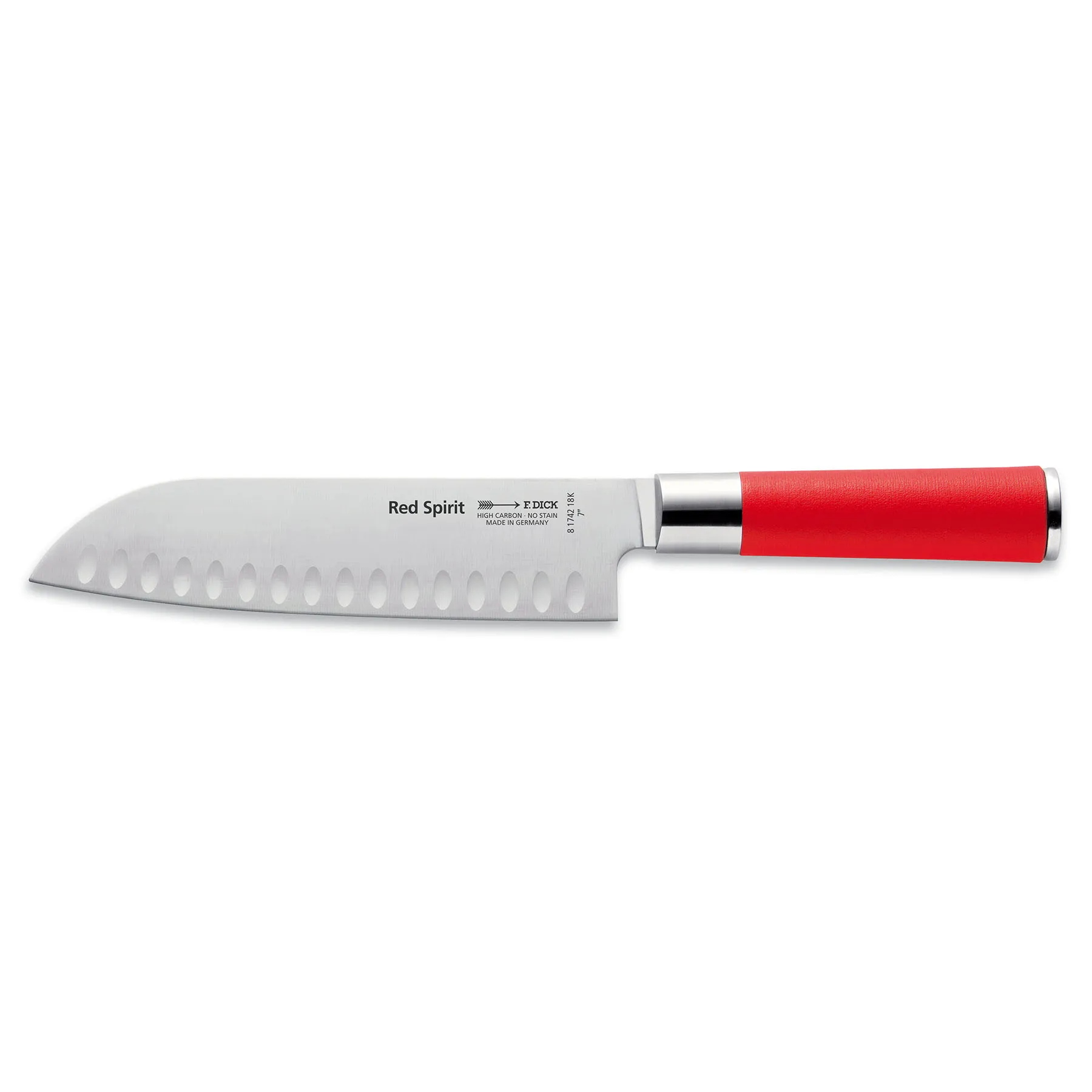 Cuchillo Santoku 7'' RED SPIRIT