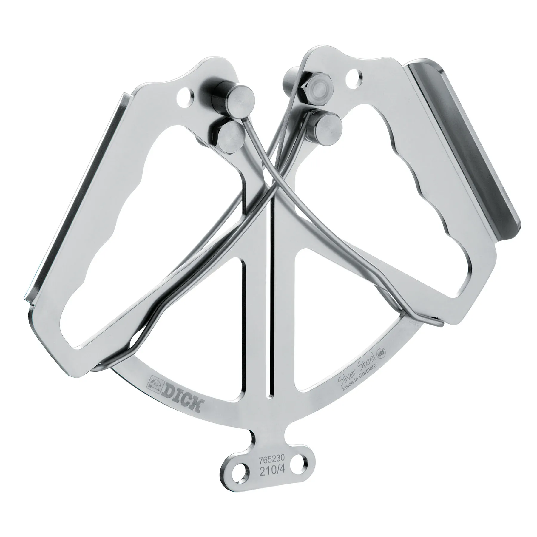 Repasadora Silver Steel acero Inox