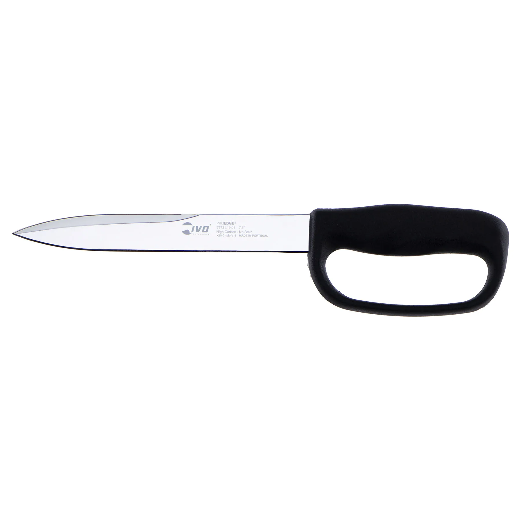 Cuchillo Sacrificio 7.5'' negro IVO