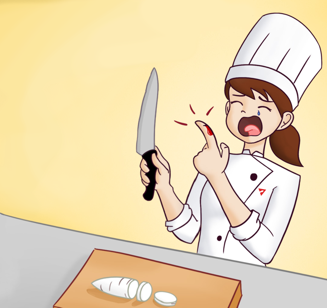 Cómo se afila un cuchillo de pan?