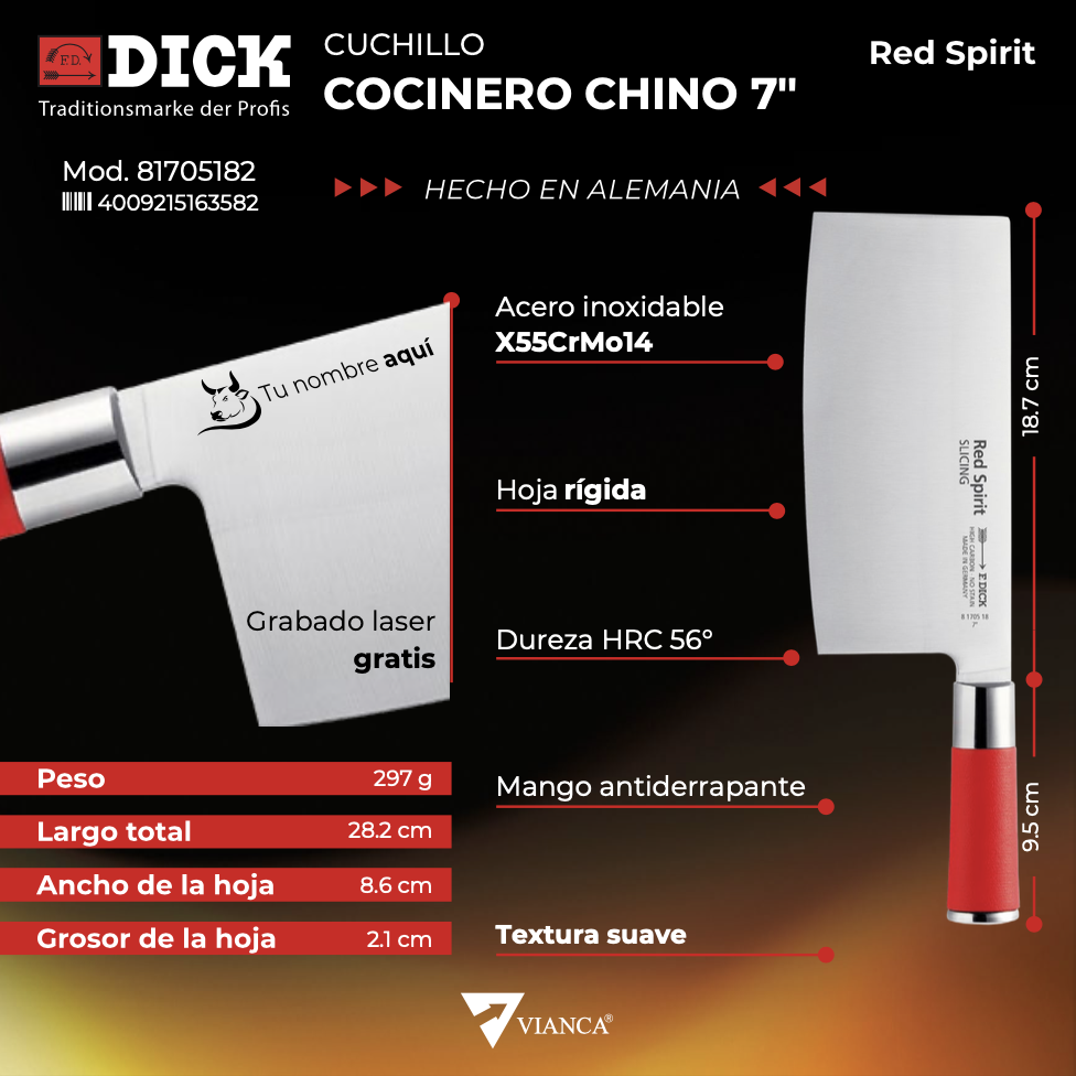 CUCHILLO CHEF CHINO